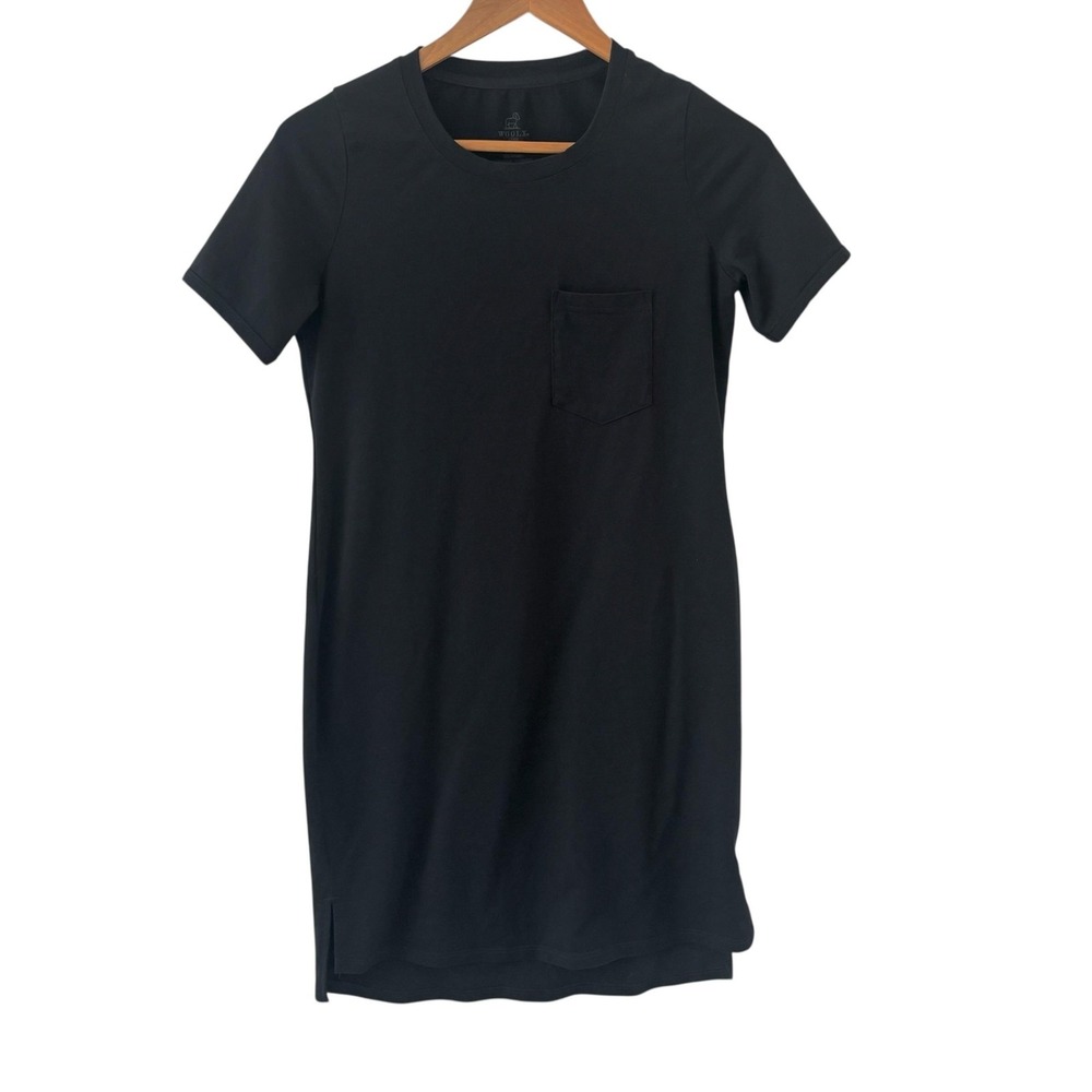 WoolX Lexie T Shirt Dress Womens Size XS‎ Black Merino Wool Travel Outdoors